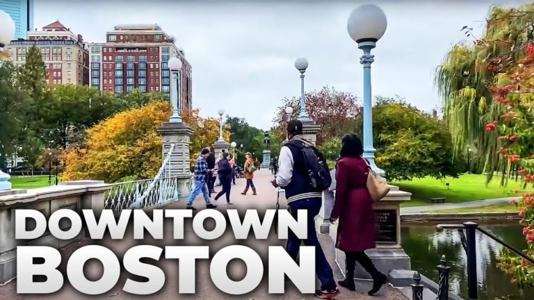 Exploring Downtown Boston in October 2021 (Faneuil Hall, Quincy Market, Beacon Hill, Boston Common)