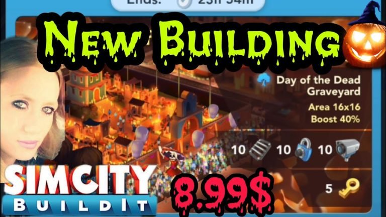 SimCity Build It *New* Day Of The Dead Building