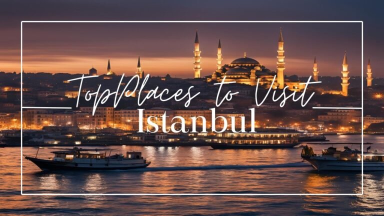 Istanbul – Top Places to Visit | Travel Guide #istanbul #turkey #travelguide