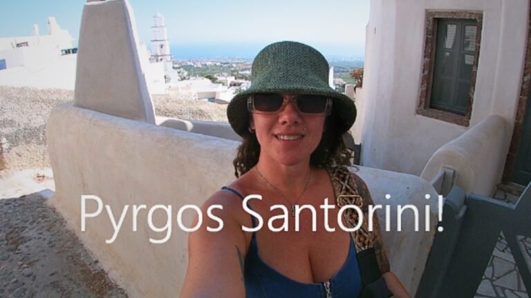 Pyrgos Santorini, Walking Tour, Pyrgos Greece, Santorini, Greece