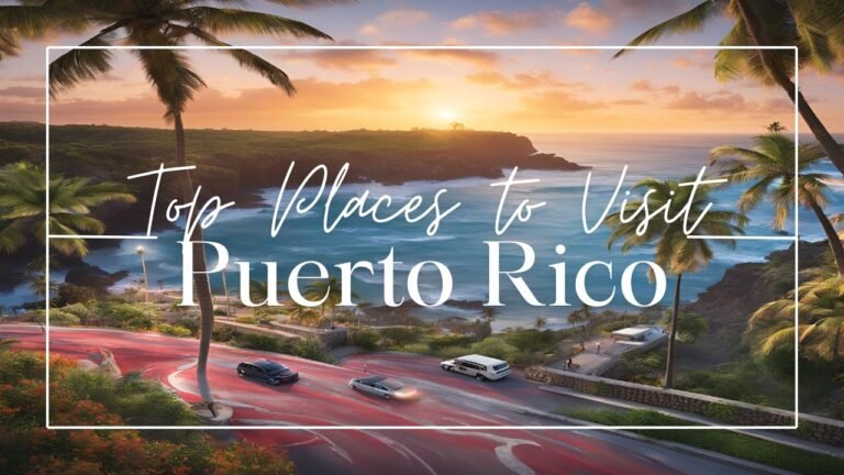 Top Places to visit in Puerto Rico – A Caribbean Paradise | Travel Guide #puertorico #caribbean