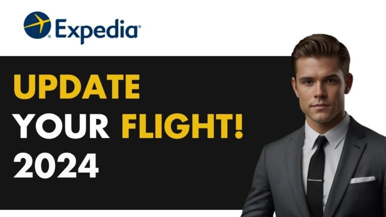 How to UPDATE Your Expedia Flight Booking FAST in 2024!