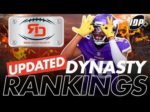 HOT NFL Dynasty Advice: NEW Wide Receiver Fantasy Football Rankings!