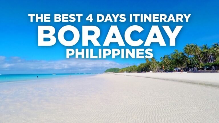 The Best 4 Days Travel Guide for Boracay Philippines