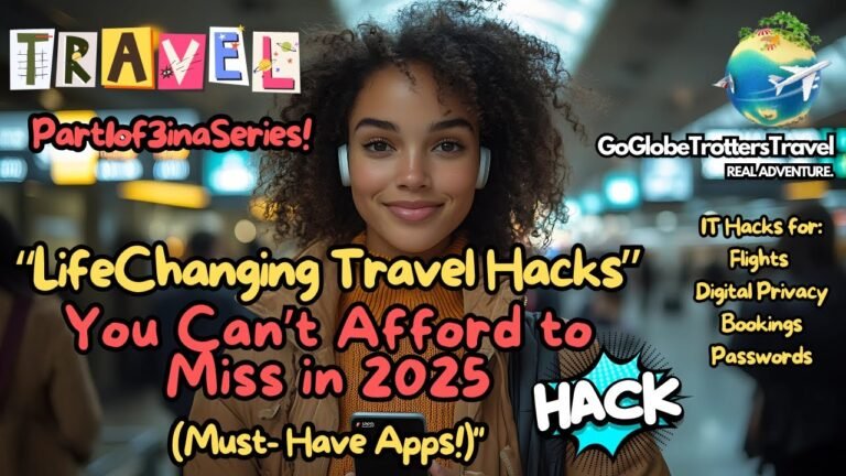 “Life Changing Travel Tech Hacks You Can’t Afford to Miss in 2025 (Must- Have Apps!)” Part 1 of 3!