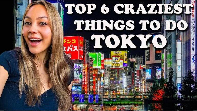 My Top 6 CRAZIEST Things To Do in Tokyo in 2025! Tokyo Travel Guide 2025