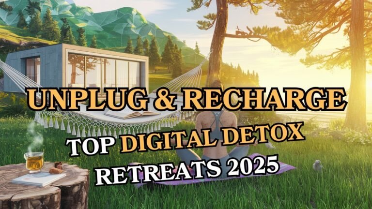 Top 5 Digital Detox Retreats to Unplug and Recharge