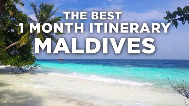 The Best 1 Month Maldives Travel Guide