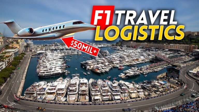 The INSANE LOGISTICS of F1 TRAVEL!