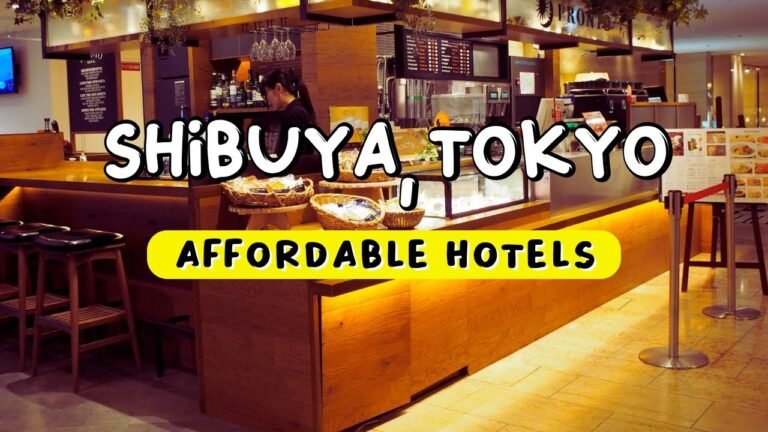 9 BEST AFFORDABLE HOTELS in SHIBUYA, TOKYO | TRAVEL GUIDE 2025