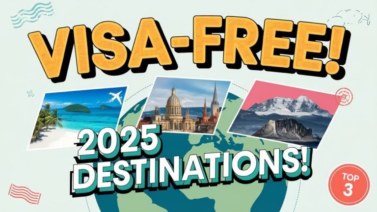 Best 3 Visa-Free Countries for Americans (TRAVEL TIPS)|Visa free tips & tricks| visa free countries