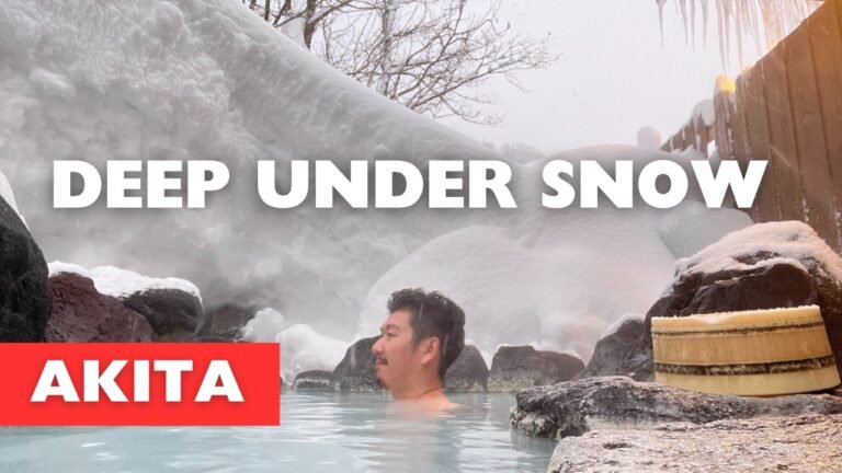 Japan’s Hidden Hot Spring Ryokan Under the Snow