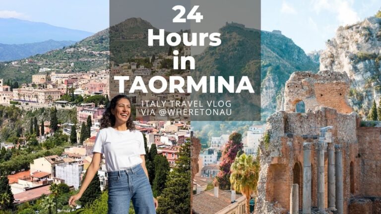 Epic Towns in Italy | The Perfect 24 Hours in TAORMINA