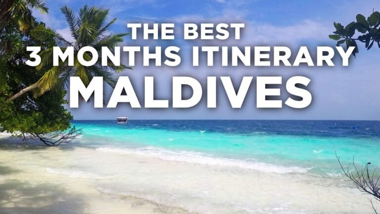 The Best 3 Months Maldives Travel Guide