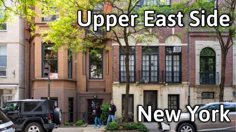 NYC Walk : Upper East Side, Luxurious Old Money Neighborhood | 4K