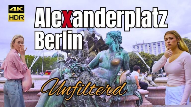 [4K HDR] Unfiltered Berlin: A Day at Alexanderplatz |  原生态柏林：亚历山大广场的一天 | Ein Tag am Alexanderplatz