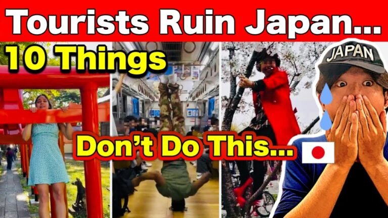 Tourists are Ruining Japan | Don’t Ruin Japan For All of Us