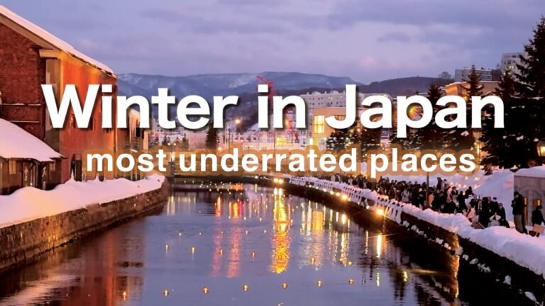 Japan Winter Itineraries: The Best Places to Visit for Snowy Hidden Gems