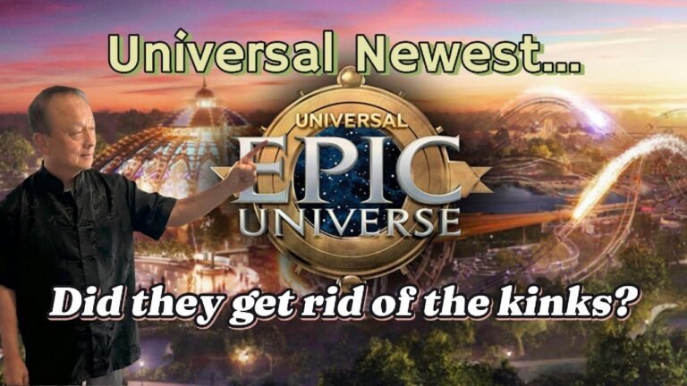 EPIC Universe! Did they get rid of the Kinks? Ratings & Reviews  #epicuniverse #themepark #travel