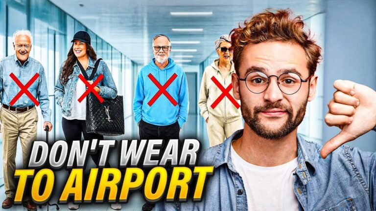 Senior Travel Outfit Mistakes to NEVER Make at the Airport 2025 Guide