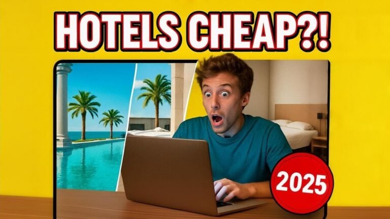 Best Hotel Deals 2025 — How to Find Cheap & Last Minute Stays Step by Step