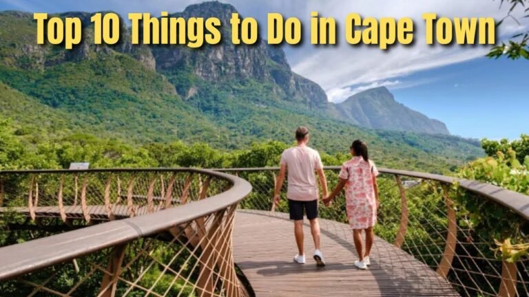 Top 10 Things to Do in Cape Town – You Can’t Miss This! – Travel Video