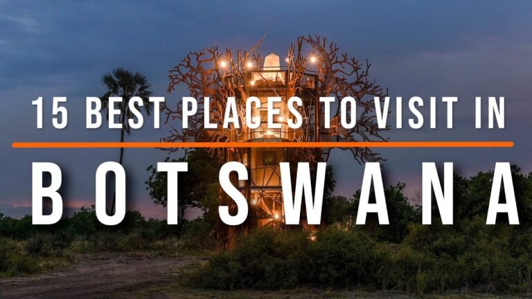 15 Best Places to Visit in Botswana | Travel Video | Travel Guide | SKY Travel