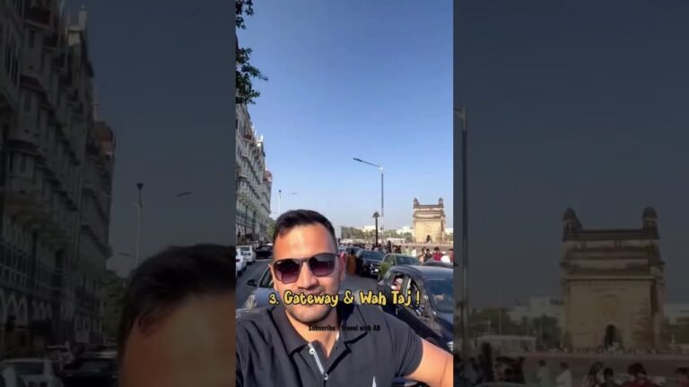 Mumbai iconic places in 60 Seconds | 7 must visit places on one day