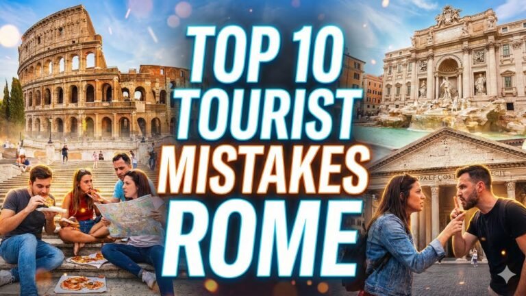 Top 10 Mistakes Tourists Make in Rome (Solo Travel Tips)