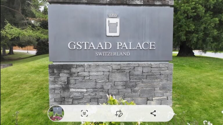 Gstaad Palace Secrets: The Walk That Will Surprise You…   Luxury Hotel in the Alps Merry Christmas