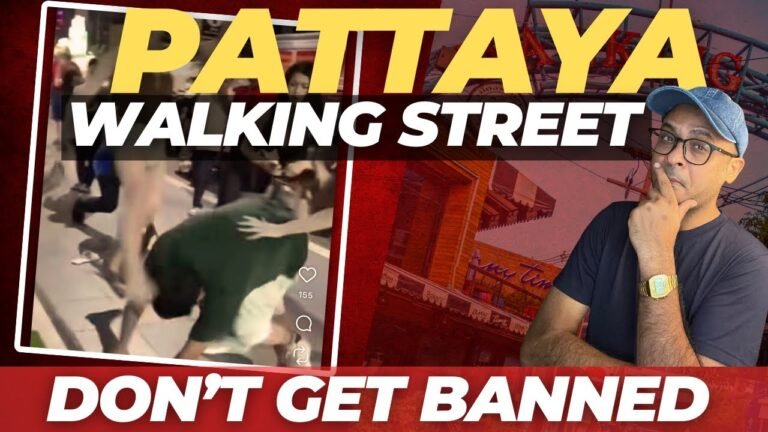 WALKING STREET PATTAYA: The Legal Mistake That Ends Your Visa