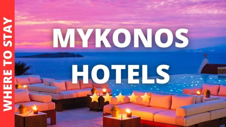 Mykonos Hotel Guide: Perfect Stays for Couples & Romance