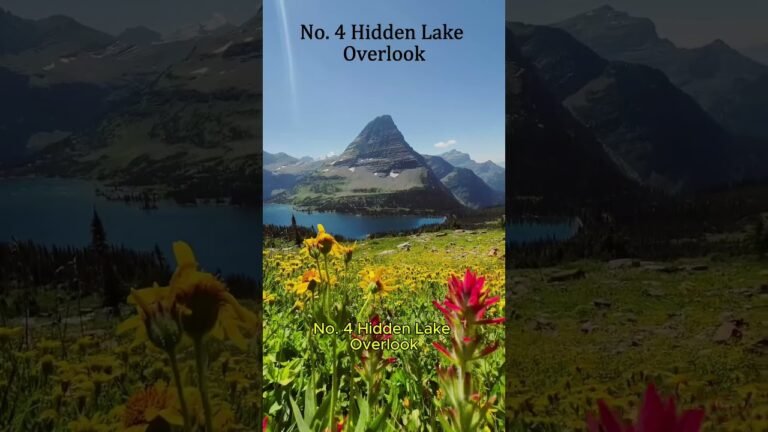 Top 5 things to see at Glacier National Park, Montana! #adventureawaitsyou #nature #travel