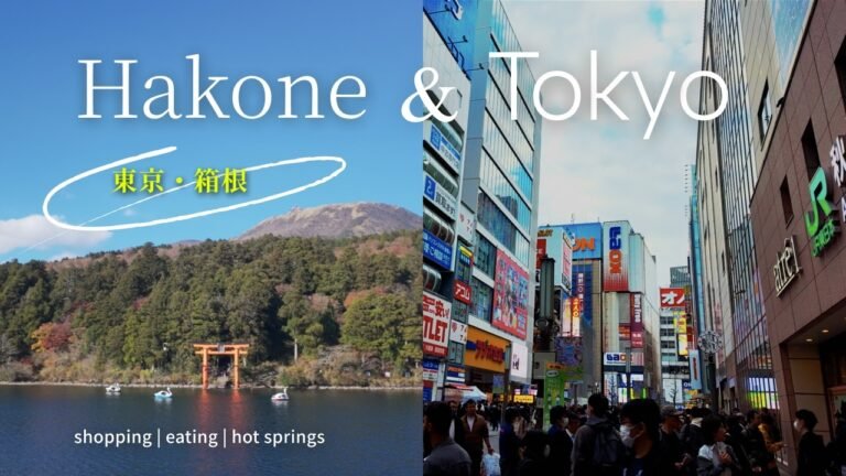 7 Days in Tokyo and Hakone, Japan | Travel Guide, Food, Shopping & Onsen Experience