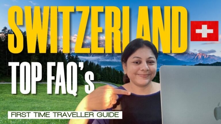 Switzerland Trip Planning 2026 | ALL FAQs Answered | Visa, Budget, Pass, Food, Itinerary
