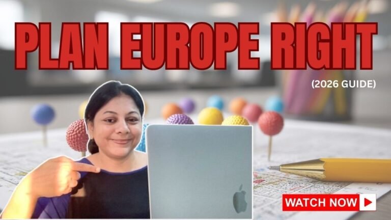 Stop Rushing Europe! The Smart Way to Plan Your 2026 Trip