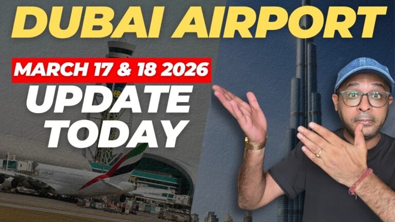 Dubai Airport Update: UAE Airspace REOPENS After Closure | Mar 17–18
