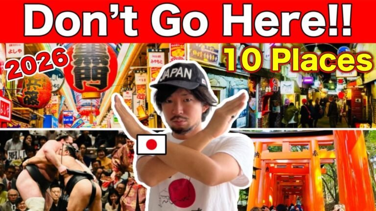 Too Many Tourists! 10 Japan 2026 Places Where Locals Are Rarely Seen