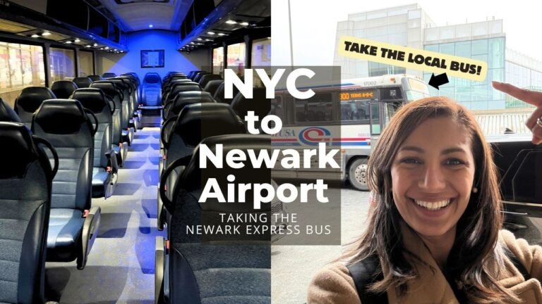 Best Way of Getting from NYC to Newark Airport | NYC Travel Tips from a Local