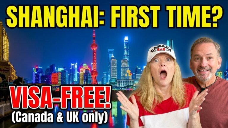 First time in Shanghai? Explore the city’s most iconic sights – VISA Free for Canada and UK