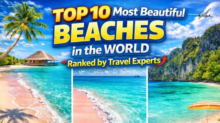 Top 10 Most Beautiful Beaches in the World (Ranked by Travel Experts)