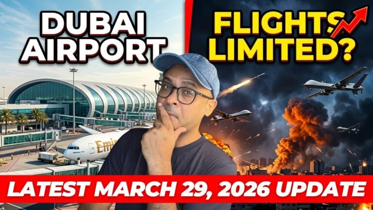 Dubai Airport Update: Flights Limited After Attacks | March 29, 2026