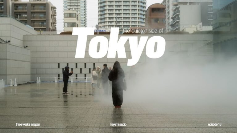 tokyo coffee shops, museums & slow travel