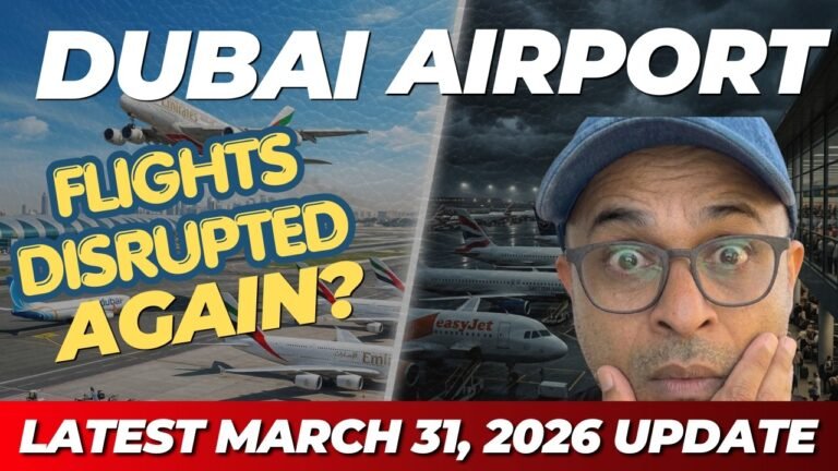 Dubai Airport Update: 81 Delays, Flights Disrupted | March 31, 2026