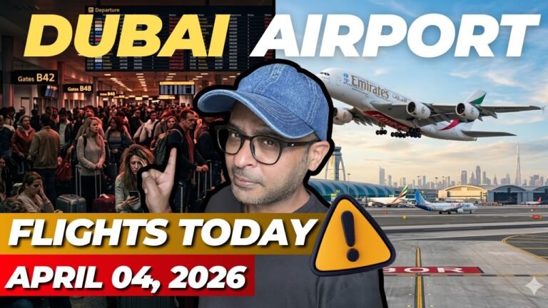 Dubai Airport: Which Flights Are Still Running Today? (April 4, 2026)