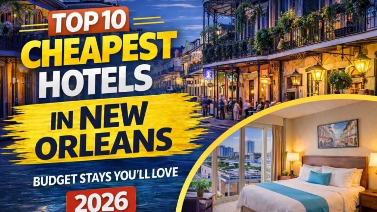 Top 10 Best Budget-Friendly Hotels in New Orleans