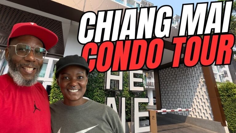 900/Month in Chiang Mai: Condo Tour + Our Daily Life in Thailand