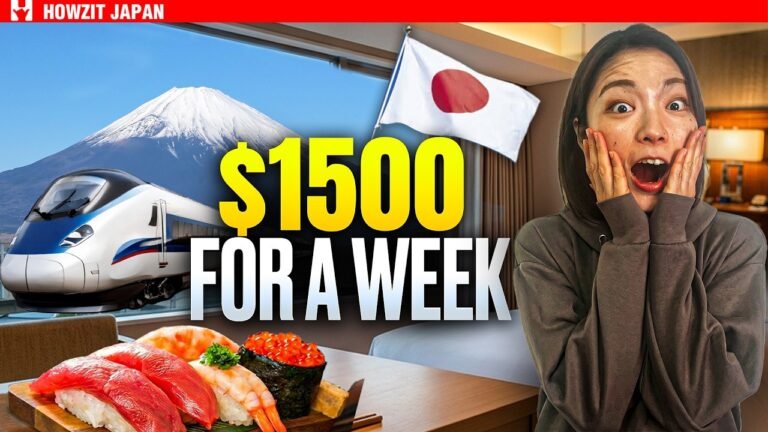 How Much Money Do You Actually Need  to travel to Japan?