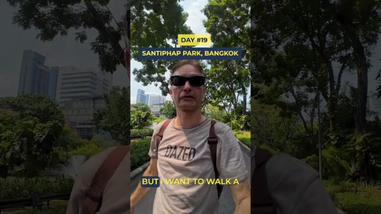 DAY 19 in Thailand — Santiphap Park: Bangkok’s Hidden Park of Peace