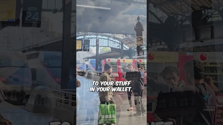 Biggest reason people get pickpocketed in Europe